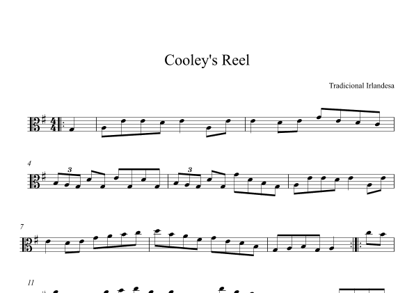 Cooleys Reel (arr. Elena Cervera)