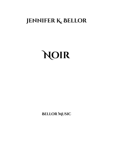 Noir - jazz combo (soprano sax, electric guitar, electric bass, drums)