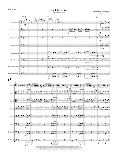 Cuz I Love You (arr. Jacob White)