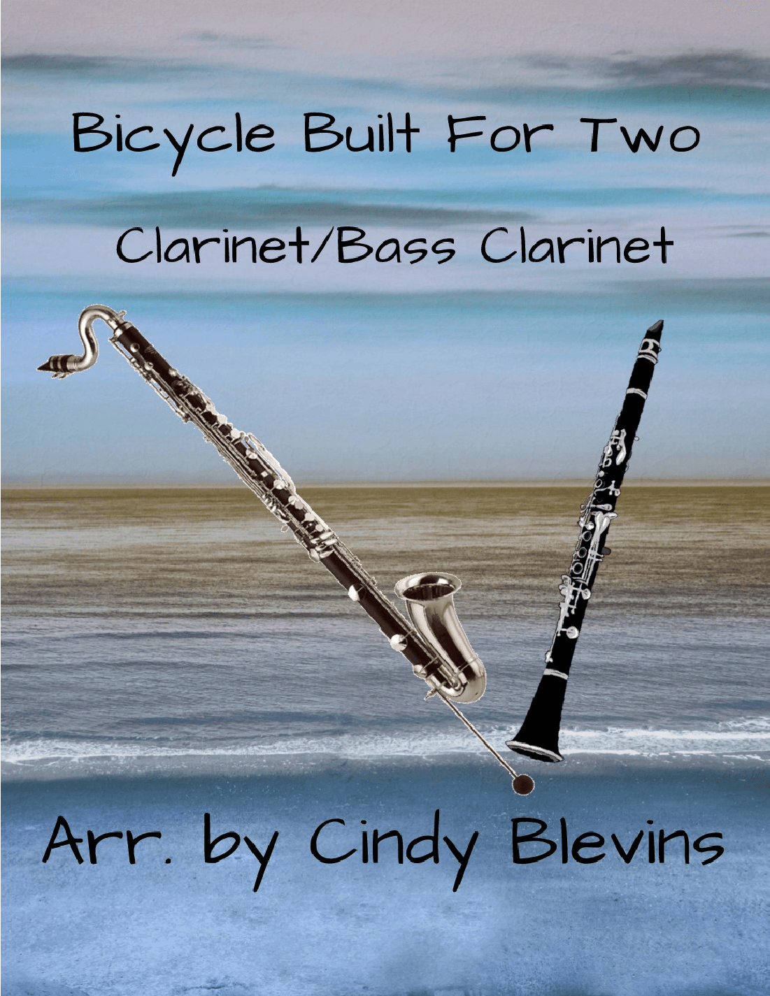 Bicycle Built For Two, Bb Clarinet and Bb Bass Clarinet Duet (arr. Cindy Blevins)