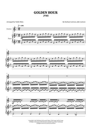 Golden Hour (arr. Valdir Maia)