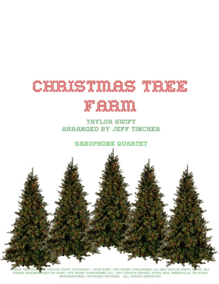 Christmas Tree Farm (arr. Jeff Tincher)