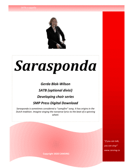 Sarasponda (arr. Gerda Blok-Wilson)
