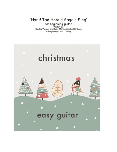 Hark The Herald Angels Sing (Easy Guitar w/ Tab) (arr. Cory Wong)
