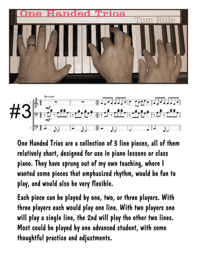 One Handed Trios #3