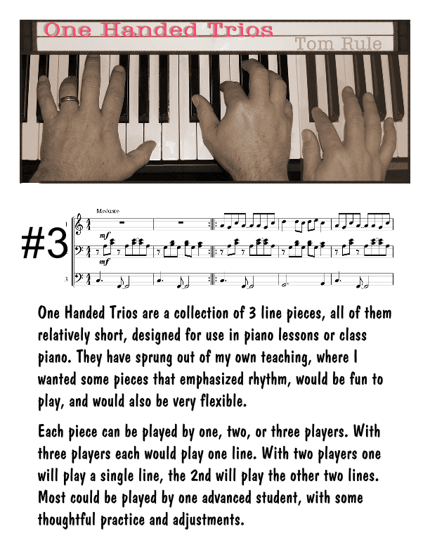 One Handed Trios #3