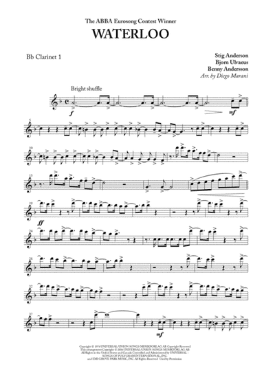 Waterloo (arr. Diego Marani)