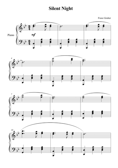 Silent Night (arr. Passoni Music)