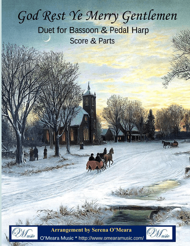 God Rest Ye Merry, Gentlemen, Duet for Bassoon & Pedal Harp (arr. Serena O'Meara)