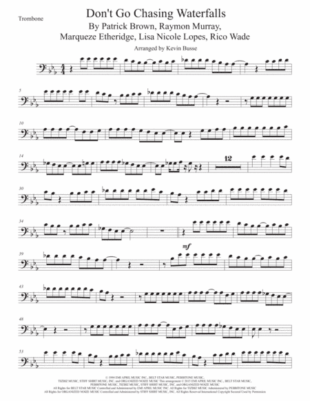 Waterfalls (arr. Kevin Busse)