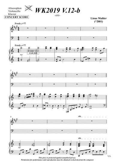Gentle Snow - Instrument Parts