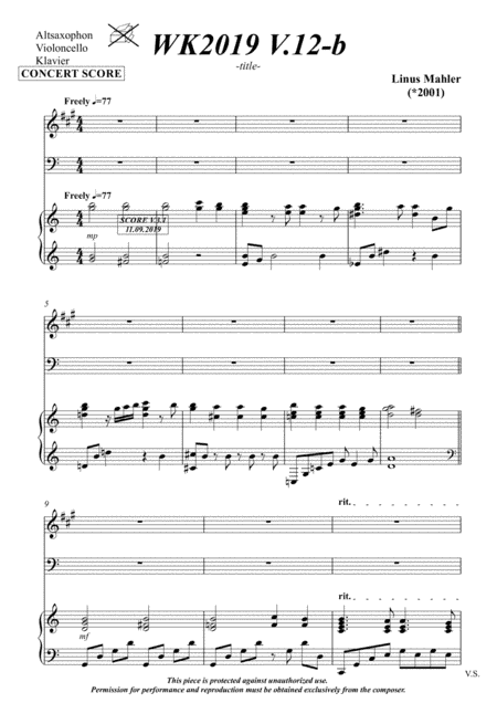 Gentle Snow - Instrument Parts