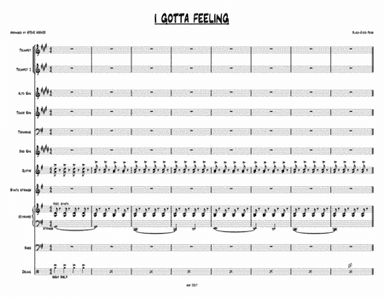 I Gotta Feeling (arr. Steve Hoover)