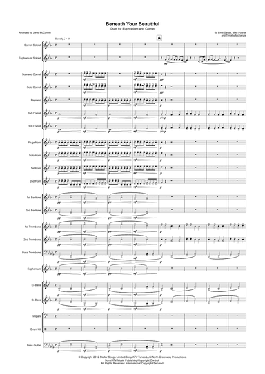 Beneath Your Beautiful (arr. Jared McCunnie)