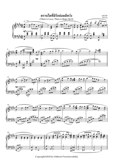 Op.9 There is Love, There is Hope [Dr.QUEW]