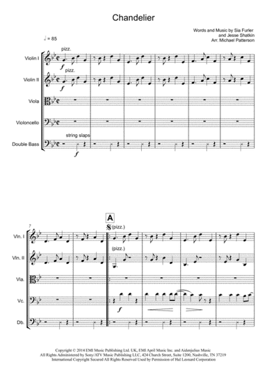 Chandelier (arr. Michael Patterson)