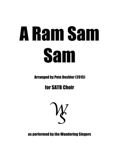A Ram Sam Sam (arr. Pete Deshler)