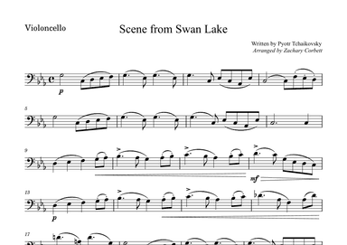 Scene from Swan Lake (arr. Zachary Corbett)