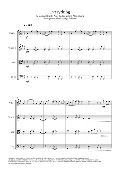 Everything (arr. Rodrigo Faleiros)