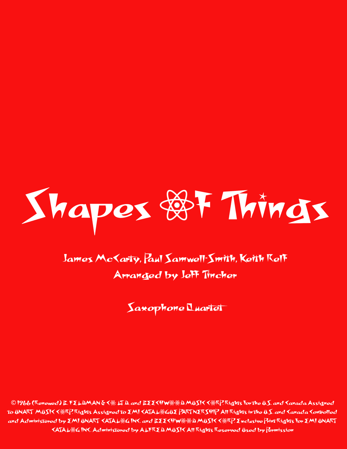 Shapes Of Things (arr. Jeff Tincher)