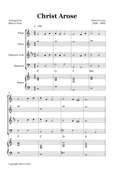 Christ Arose (arr. Márcio Silva)