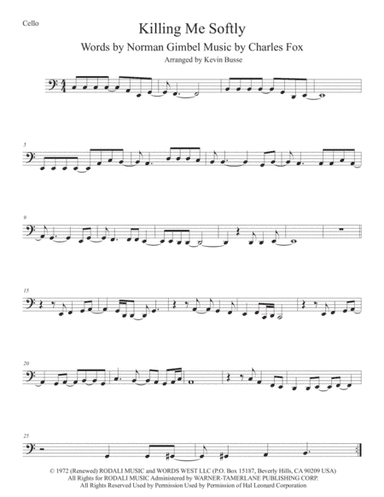 Killing Me Softly With His Song (arr. Kevin Busse)