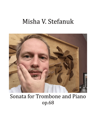 Sonata for Trombone and Piano op.68