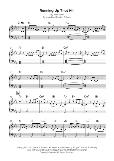 Running Up That Hill (a Deal With God) 2012 Remix (arr. Rodrigo Faleiros)