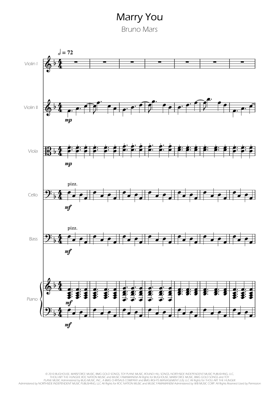 Marry You (arr. Ygor Nunes)