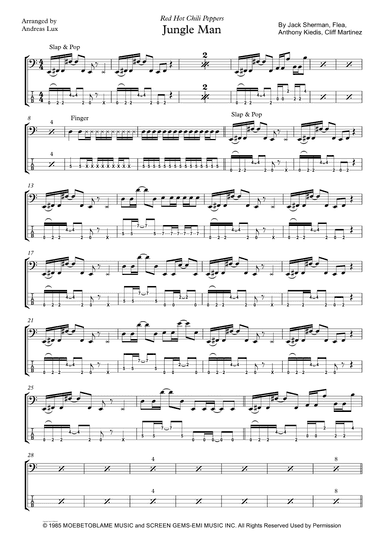 Jungle Man (arr. Andreas Lux)