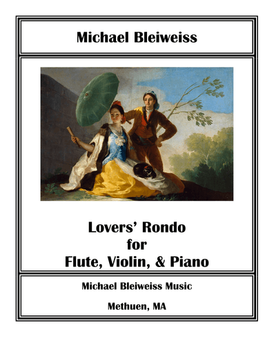 Lovers' Rondo for Flute, Violin, and Piano