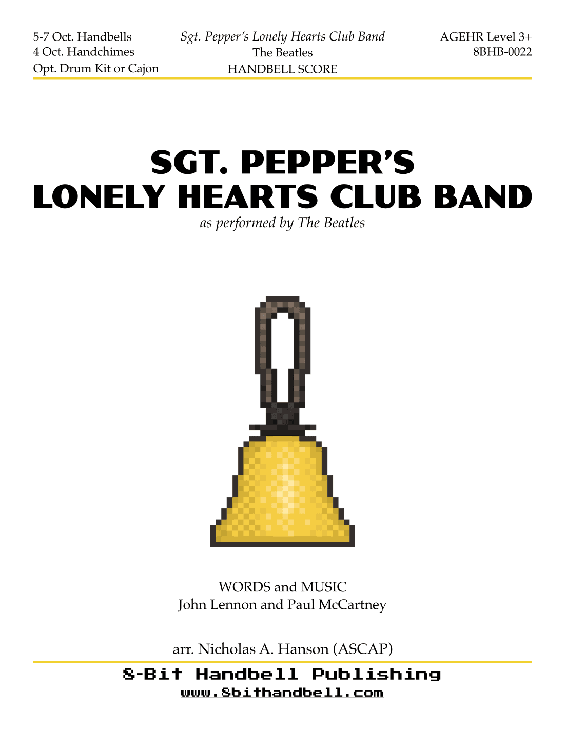 Sgt. Pepper's Lonely Hearts Club Band (arr. Nicholas A. Hanson (ASCAP))