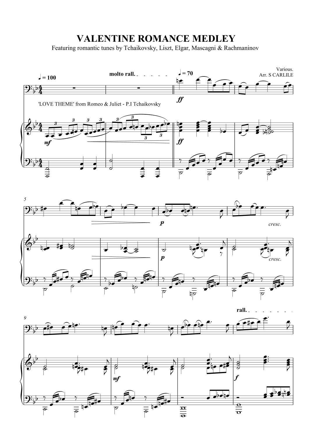 Valentine Romance Medley