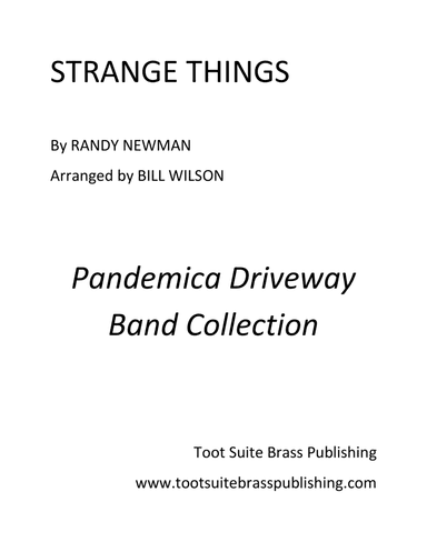 Strange Things (arr. Bill Wilson)