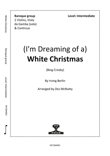 White Christmas (arr. Des McNutty)