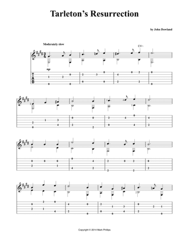 Tarleton's Resurrection (arr. Mark Phillips)