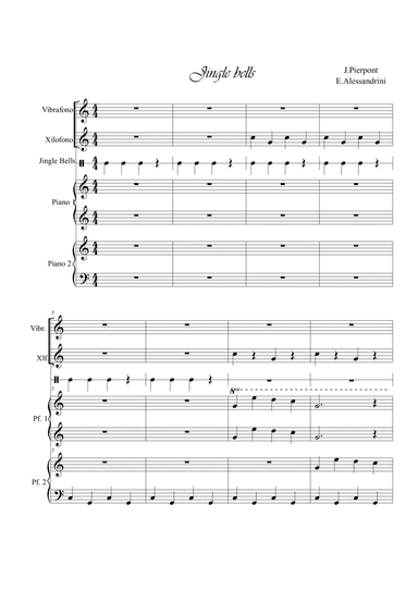 Jingle bells ensamble (arr. Ester Alessandrini)