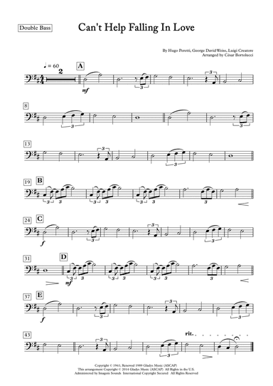 Can't Help Falling In Love (arr. ACT Bortolucci)