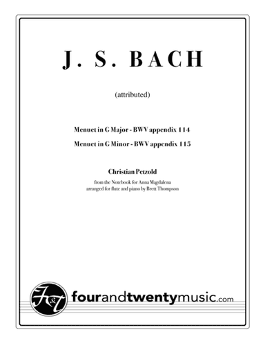 Menuet in G Major (BWV 114) & Menuet in G Minor (BWV 115) (arr. Brett Thompson)