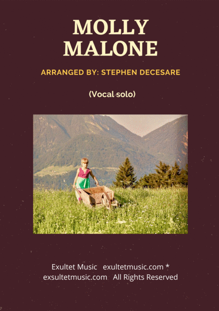 Molly Malone (Vocal Solo) (arr. Stephen DeCesare)