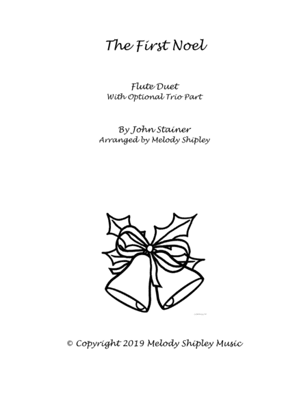 The First Noel (arr. Melody Shipley)
