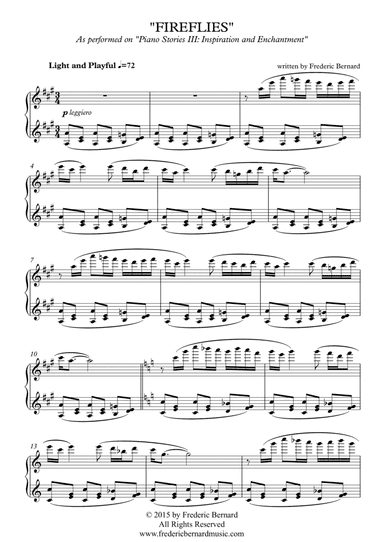 Fireflies (New Age Solo Piano)