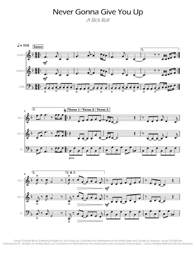 Never Gonna Give You Up (arr. Ygor Nunes)