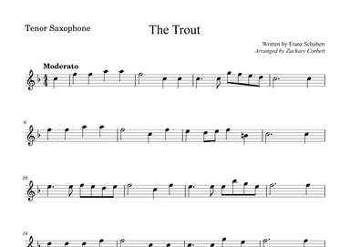 The Trout (arr. Zachary Corbett)
