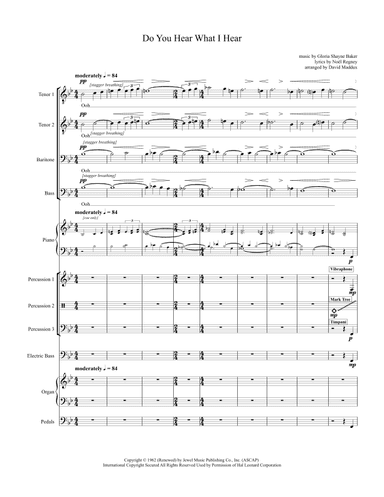 Do You Hear What I Hear (arr. David Maddux)