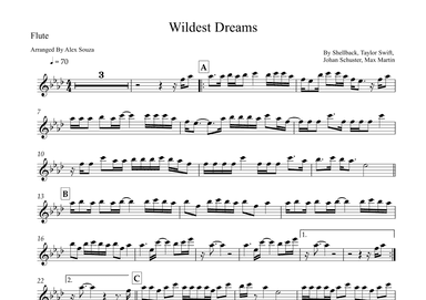 Wildest Dreams (arr. Alex Souza)