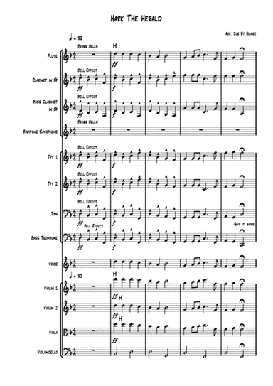 Hark The Herald Angels Sing (arr. Jos St Hilaire)