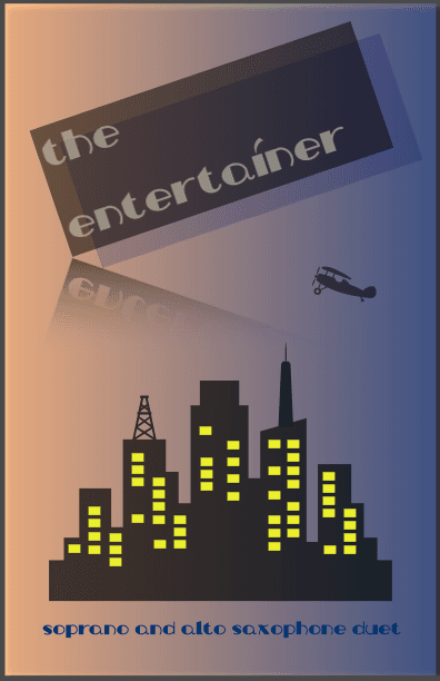 The Entertainer by Scott Joplin, Soprano and Alto Saxophone Duet (arr. David McKeown)