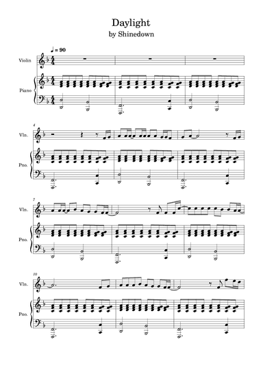 Daylight (arr. Anya Alston)