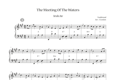 The Meeting Of The Waters (arr. Julia Gordon)